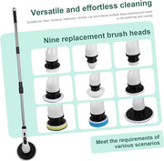Baraka™ Electric Cleaning Brush – Effortless Deep Cleaning Made Simple